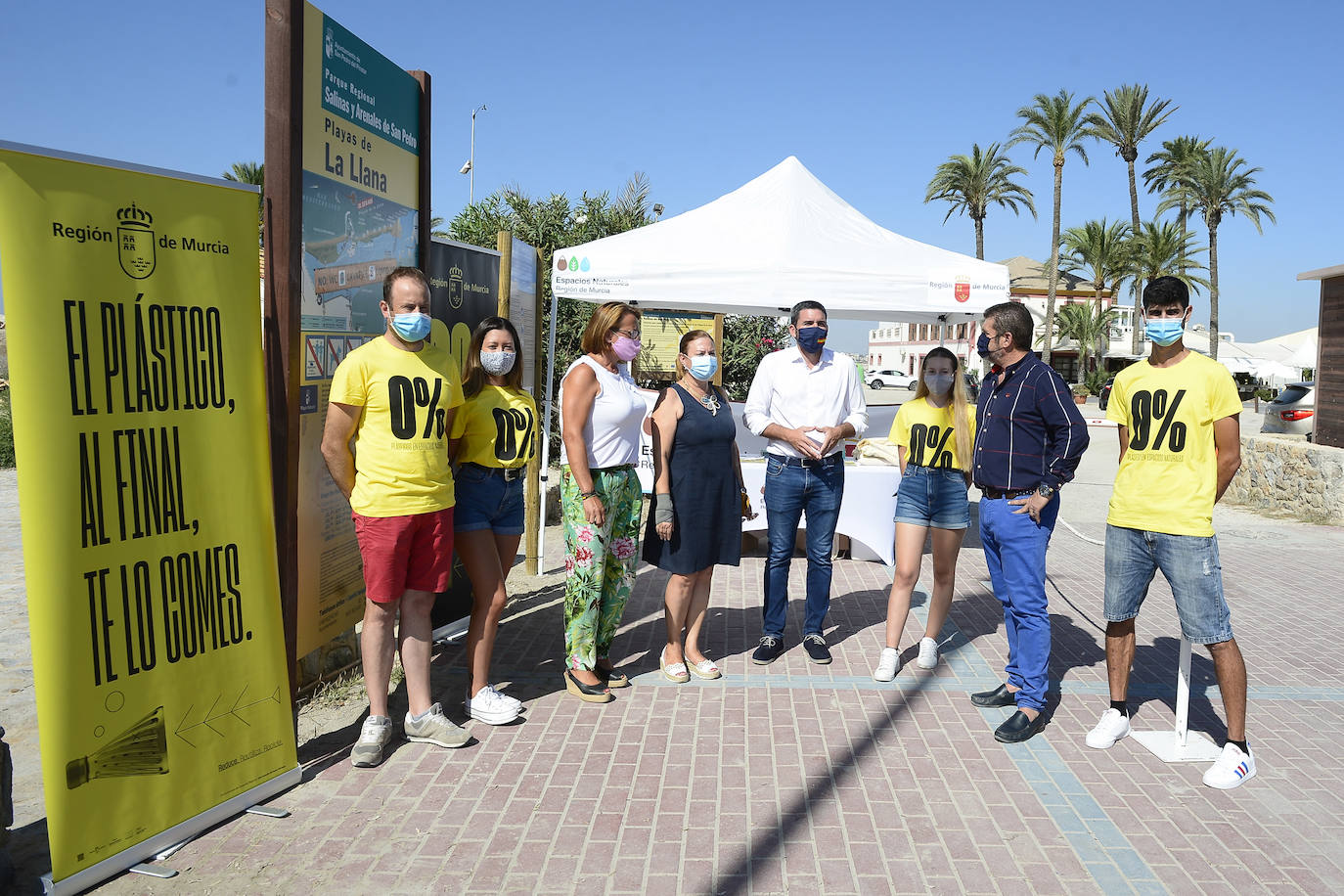 Fotos: La campaña &#039;cero plásticos&#039; llega a las Salinas y Calblanque