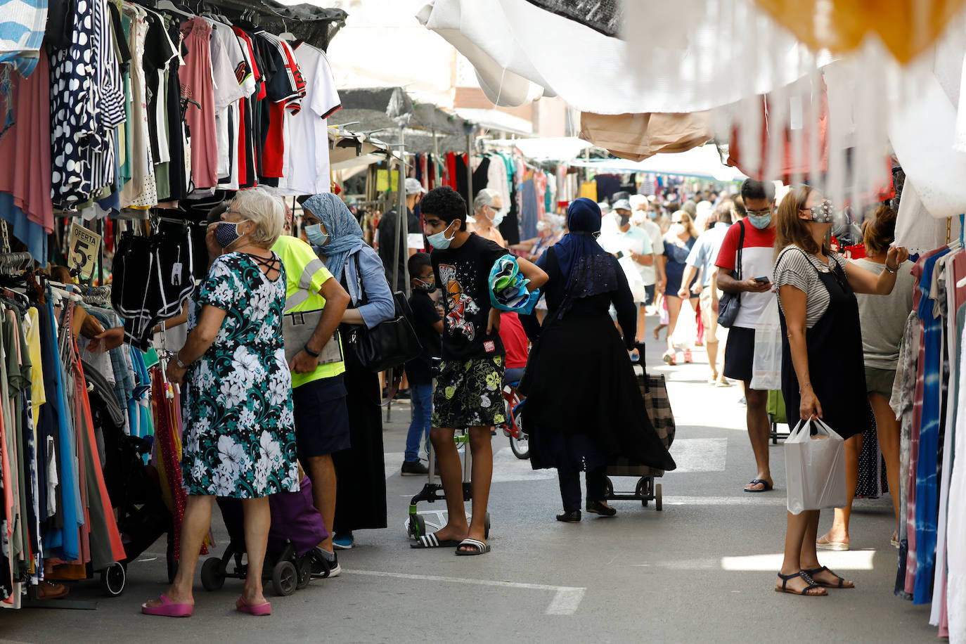 Fotos: Turismo en la playa de Lo Pagán