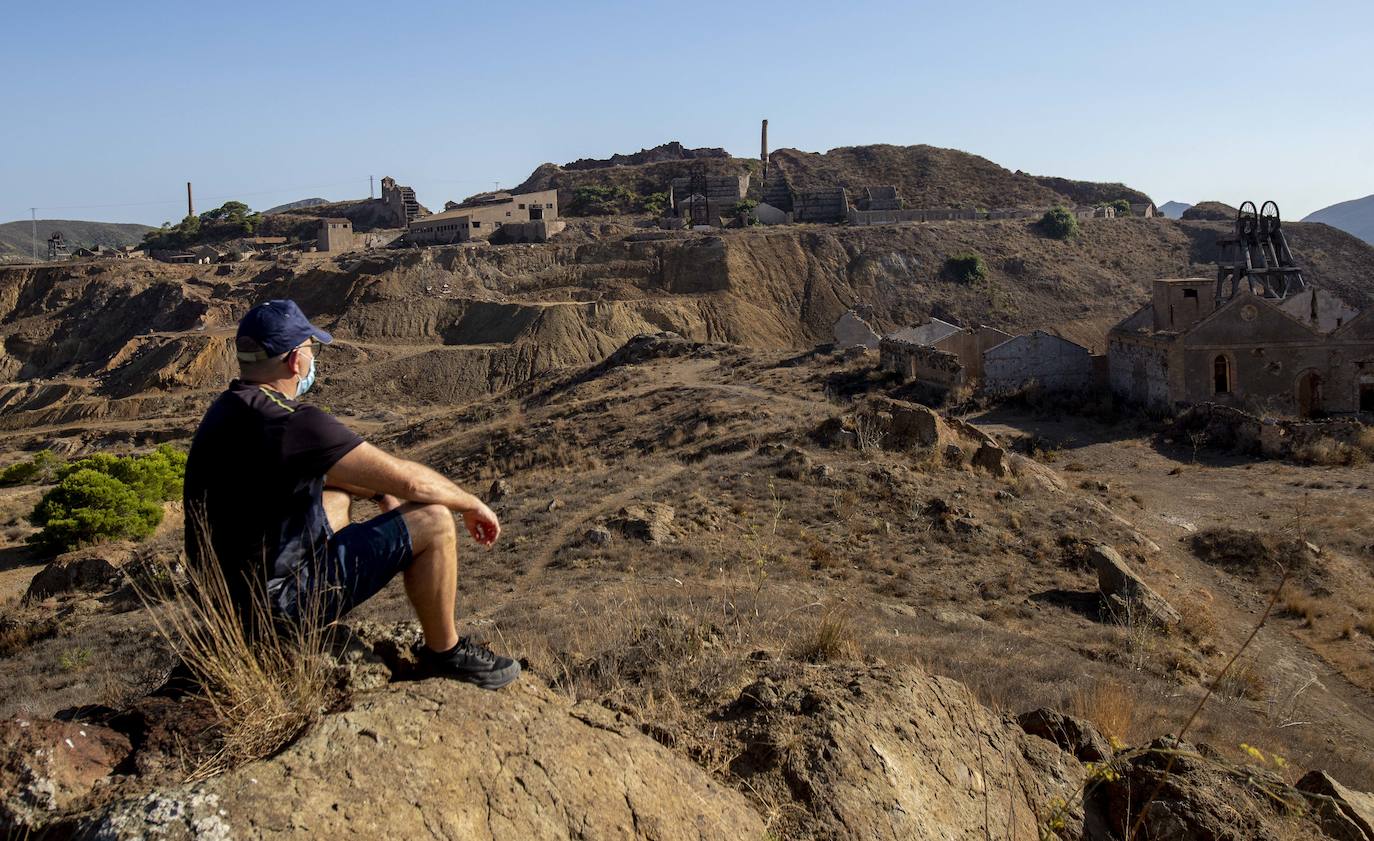 Vistas del Cabezo Rajao desde el Cabezo Agudo.