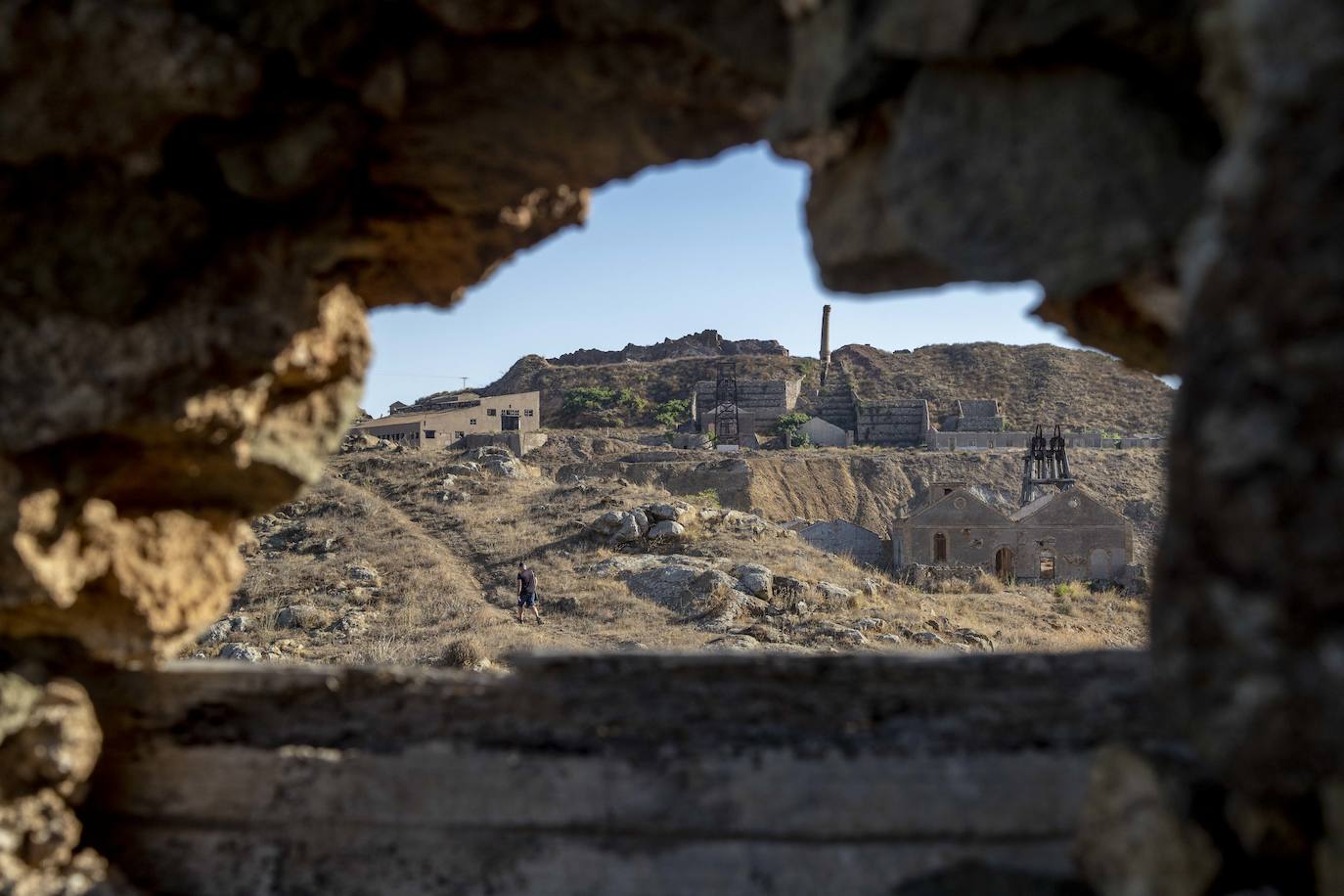 Vistas del Cabezo Rajao desde el Cabezo Agudo. 