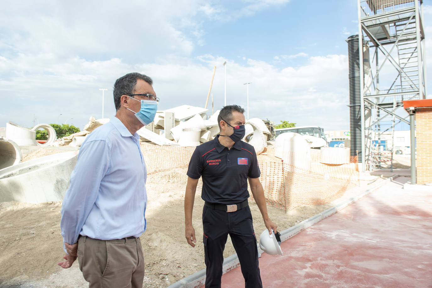 Fotos: Murcia tendrá un campo de pruebas para simular operaciones de salvamento y rescate