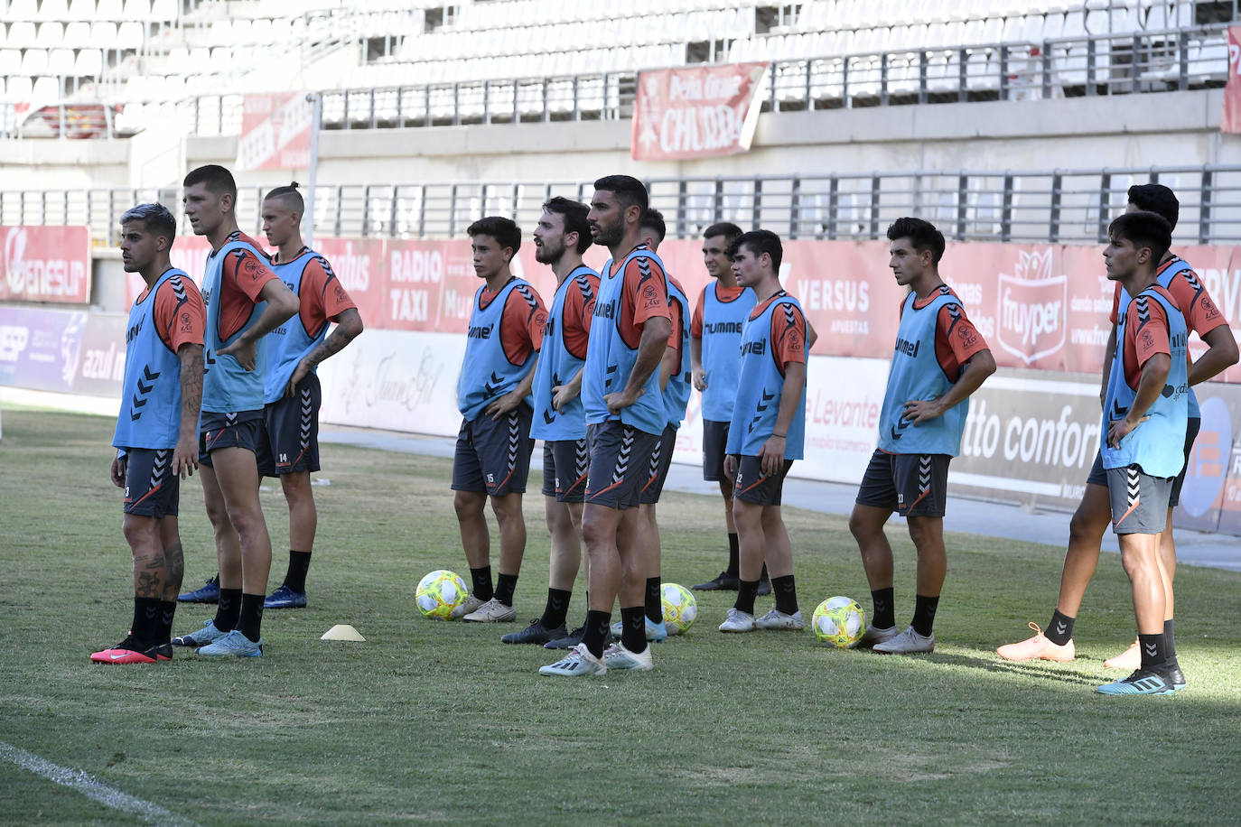 Fotos: El Real Murcia vuelve a entrenar