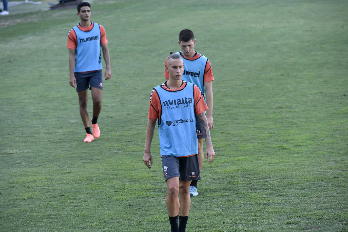 Fotos: El Real Murcia vuelve a entrenar