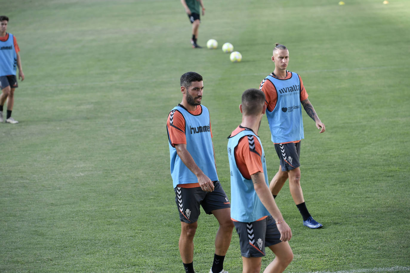 Fotos: El Real Murcia vuelve a entrenar