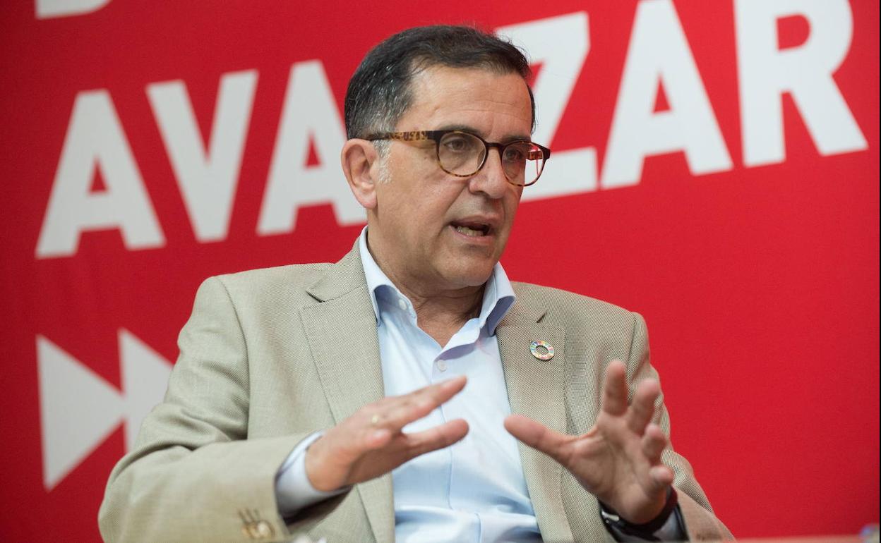 El portavoz del Grupo Municipal Socialista en el Ayuntamiento de Murcia, José Antonio Serrano, en una fotografía de archivo.