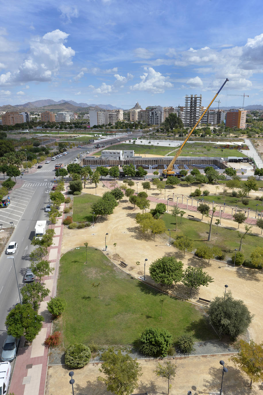 Fotos: Churra y Santiago y Zaraíche estrenan una área verde de más de 26.200 m