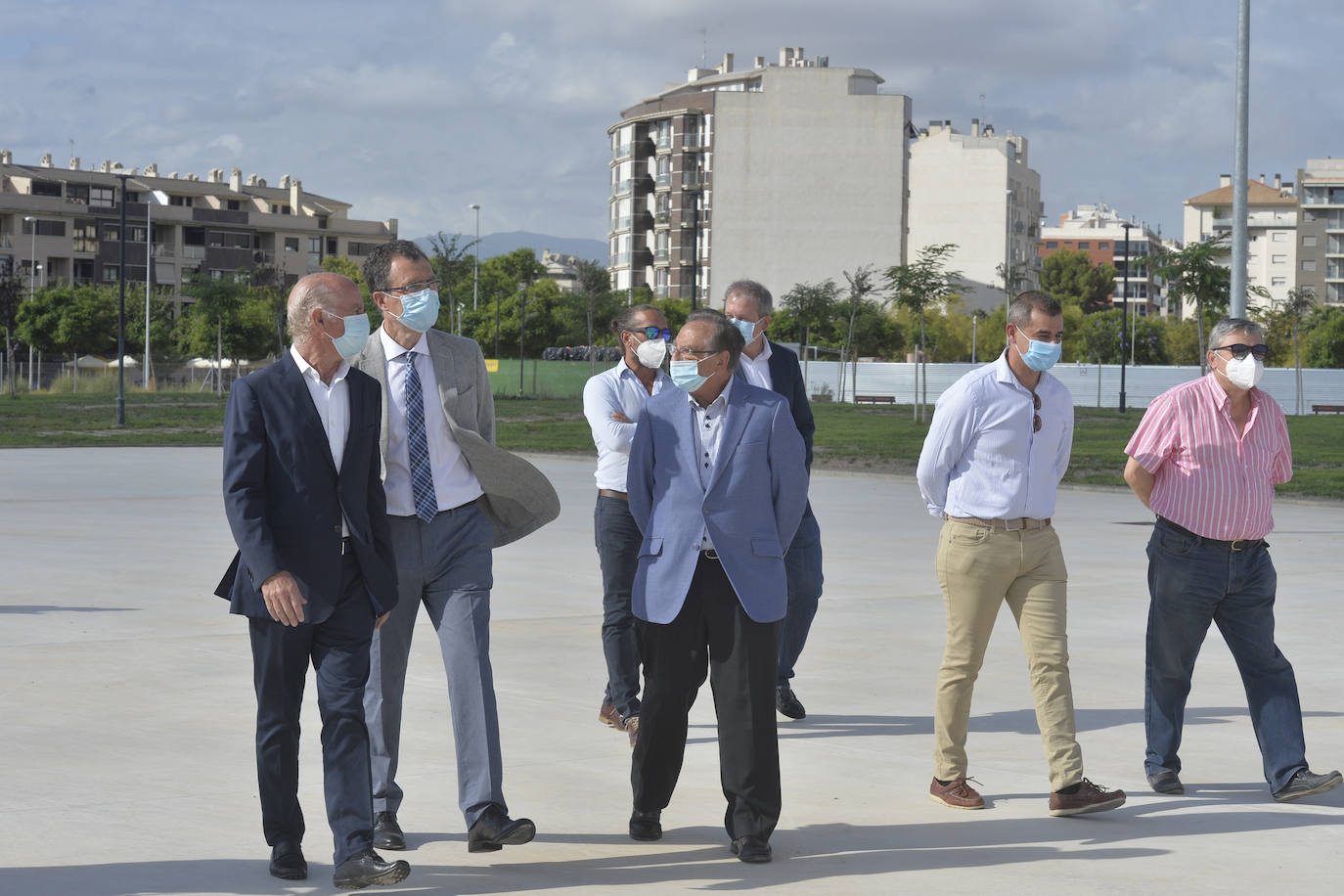 Fotos: Churra y Santiago y Zaraíche estrenan una área verde de más de 26.200 m