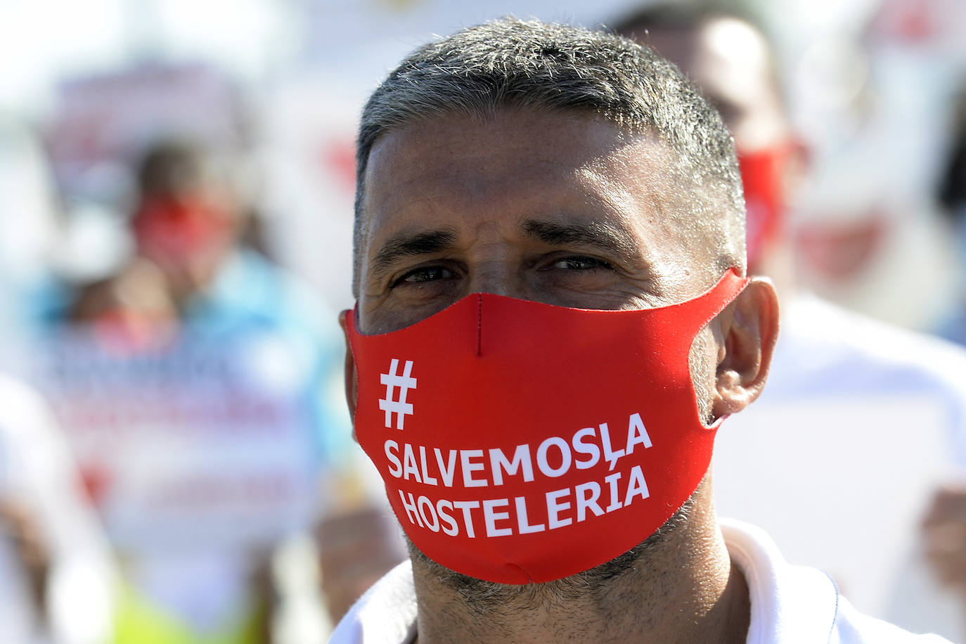 Fotos: Protesta de Hostemur por las calles de Murcia