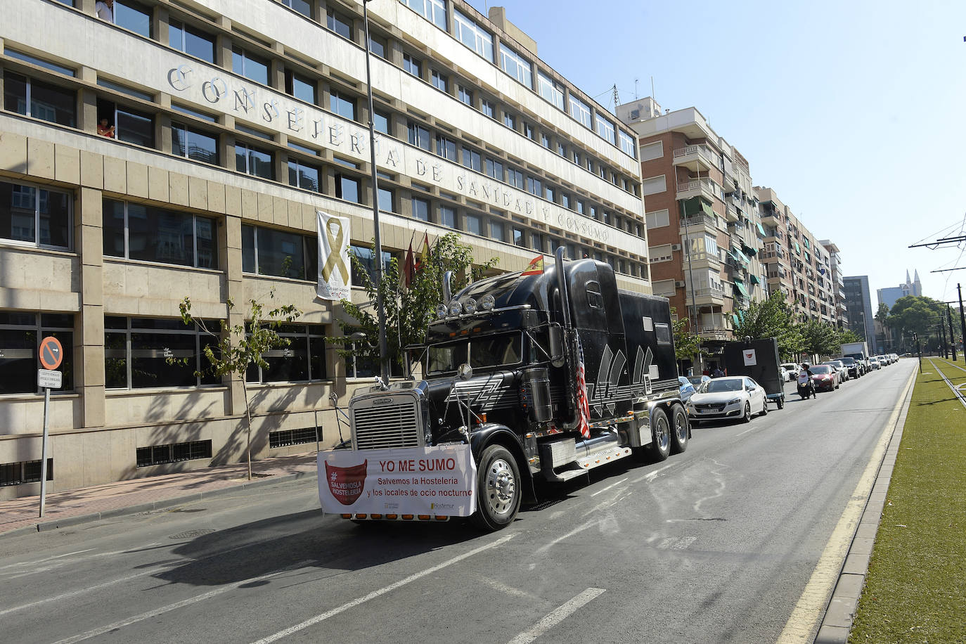 Fotos: Protesta de Hostemur por las calles de Murcia