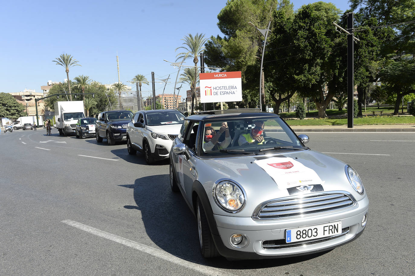 Fotos: Protesta de Hostemur por las calles de Murcia