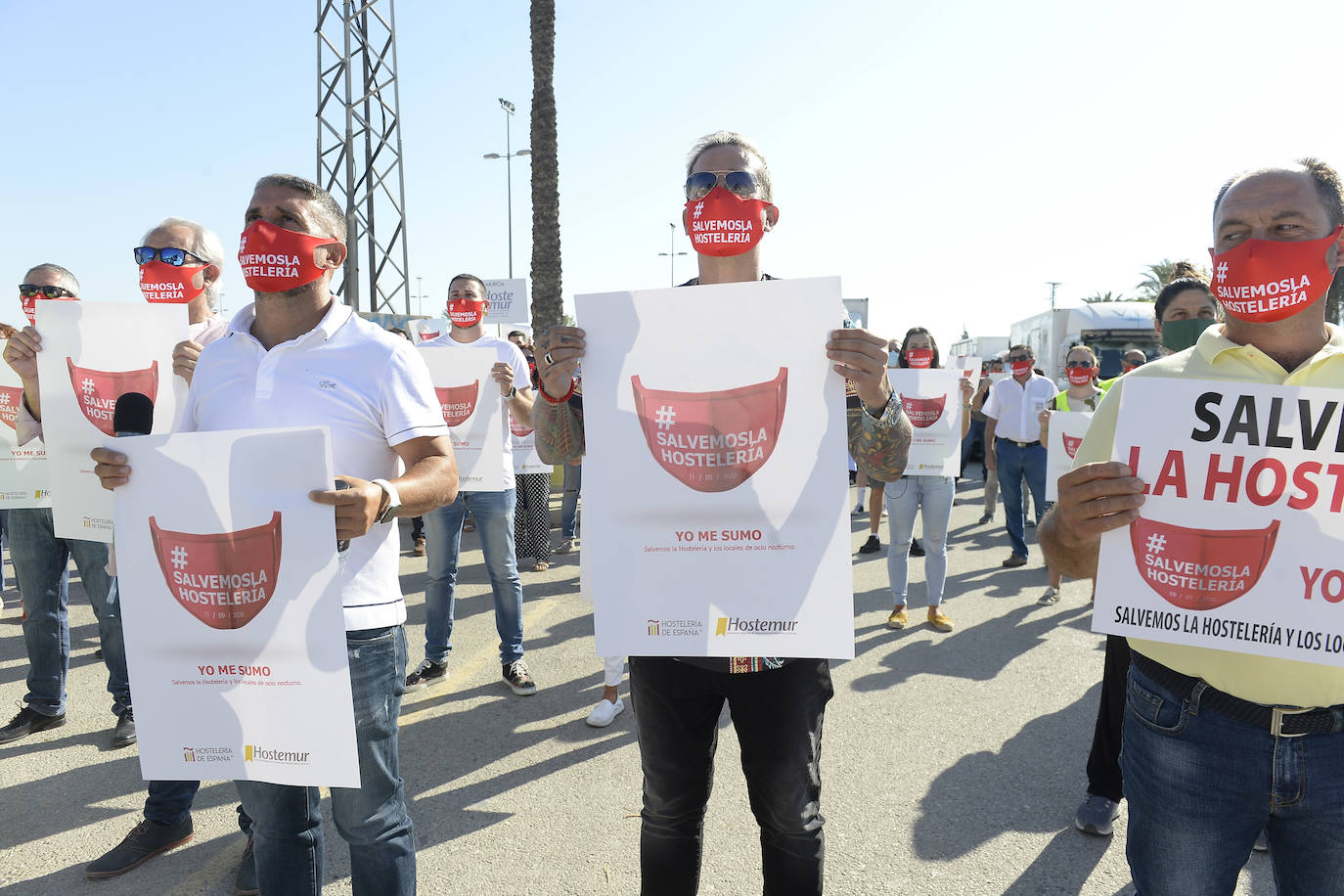 Fotos: Protesta de Hostemur por las calles de Murcia