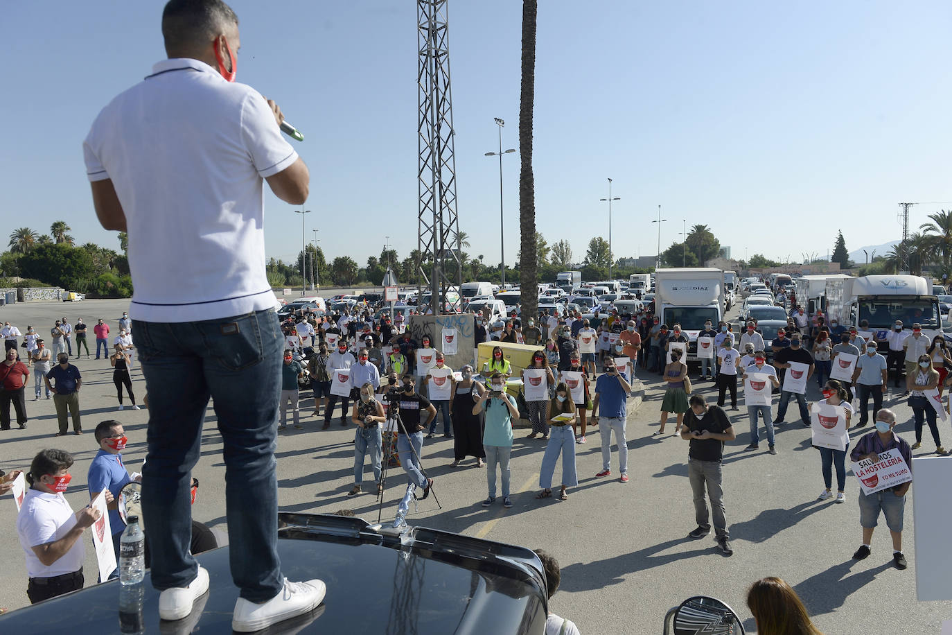 Fotos: Protesta de Hostemur por las calles de Murcia