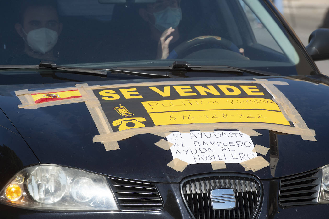 Fotos: Protesta de Hostemur por las calles de Murcia