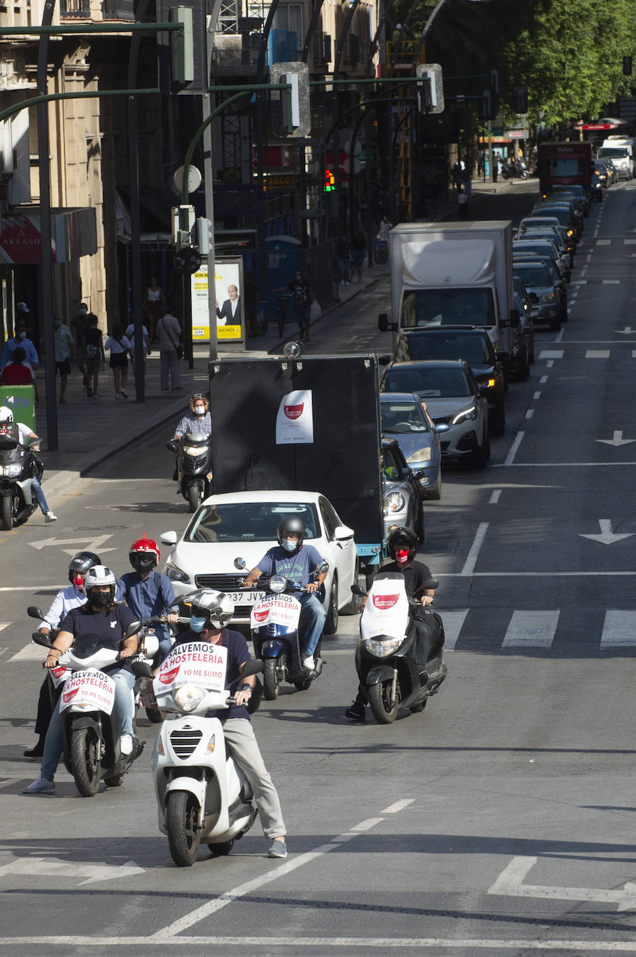 Fotos: Protesta de Hostemur por las calles de Murcia