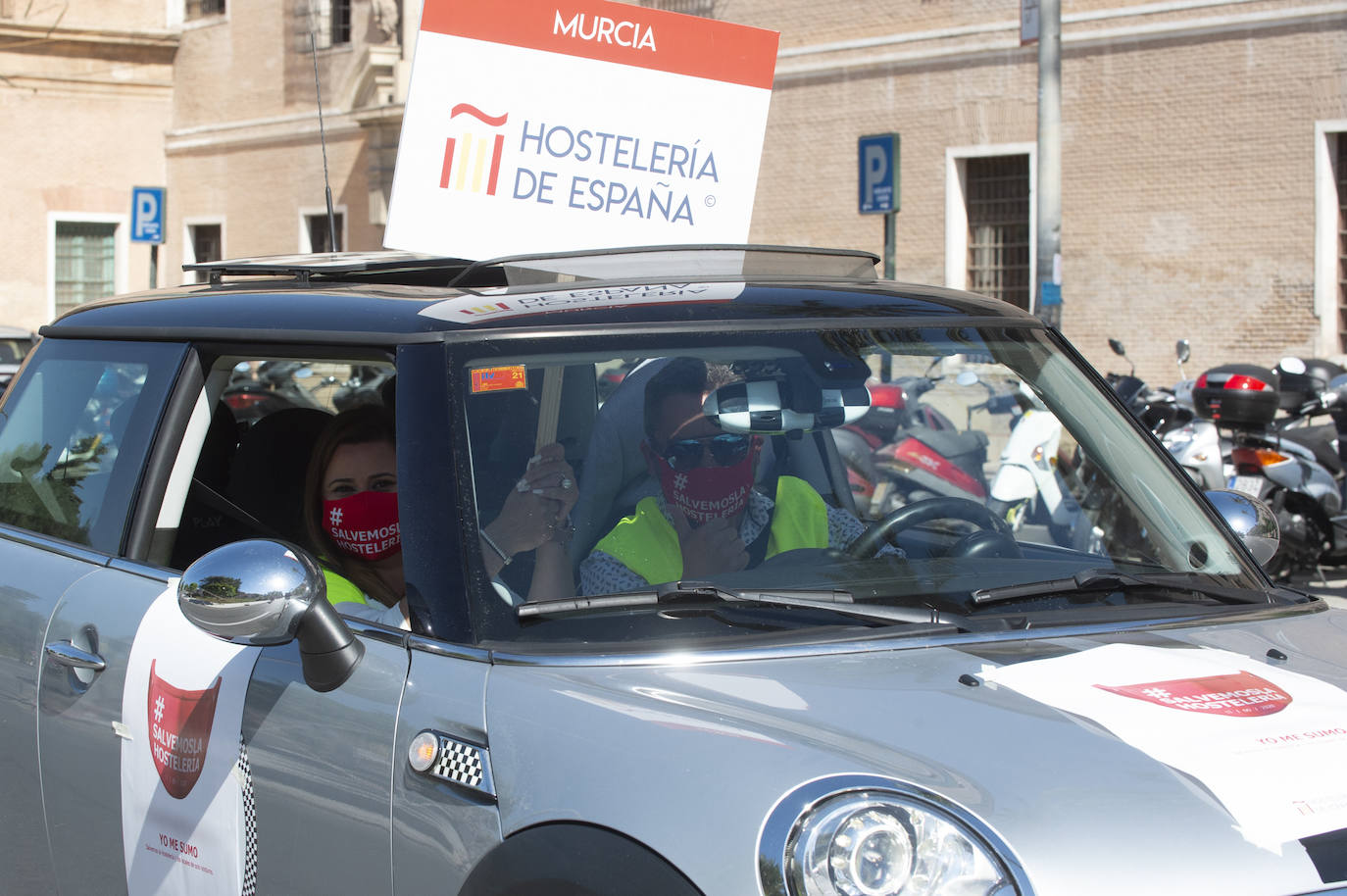 Fotos: Protesta de Hostemur por las calles de Murcia