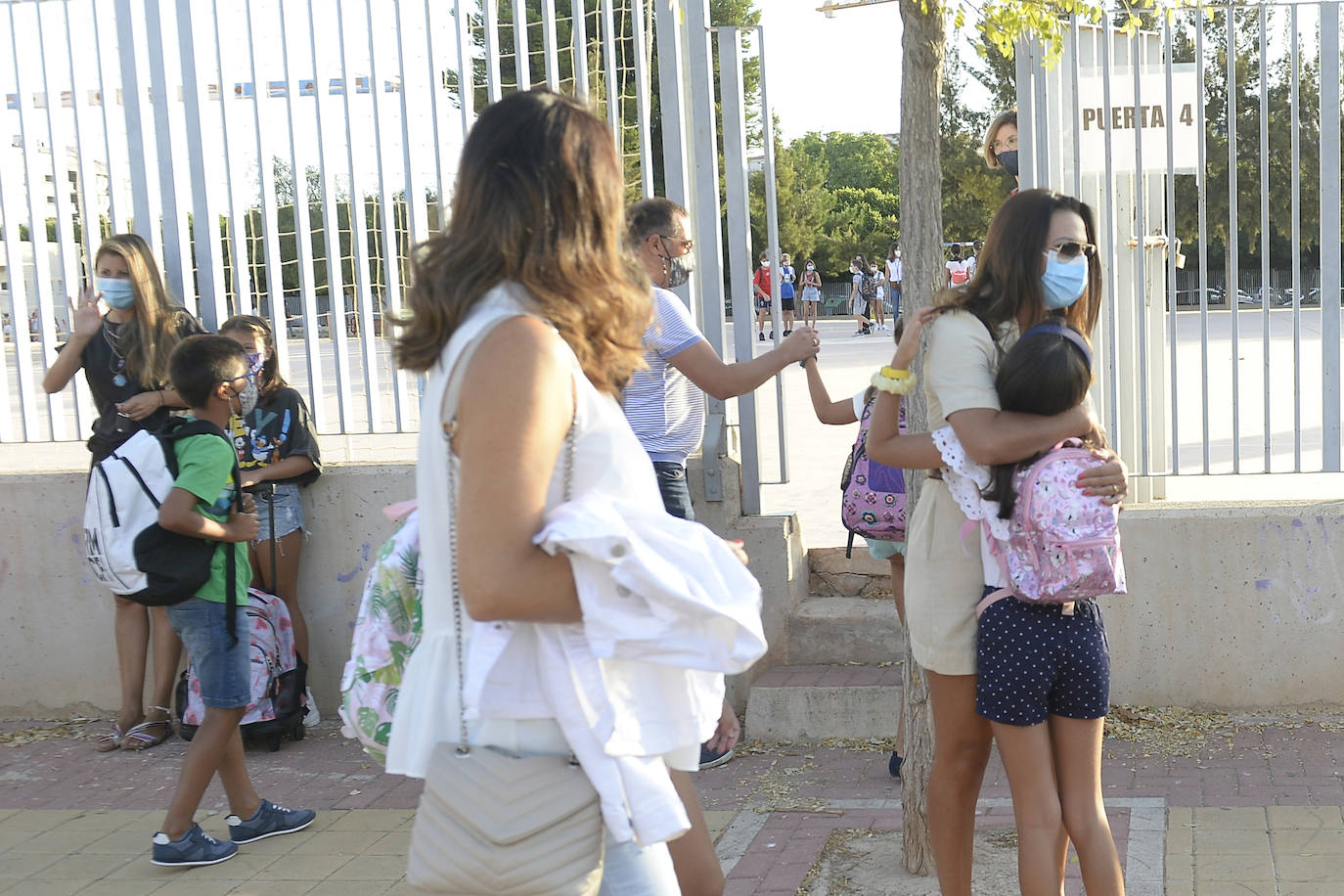 Fotos: La vuelta al &#039;cole&#039; en Murcia