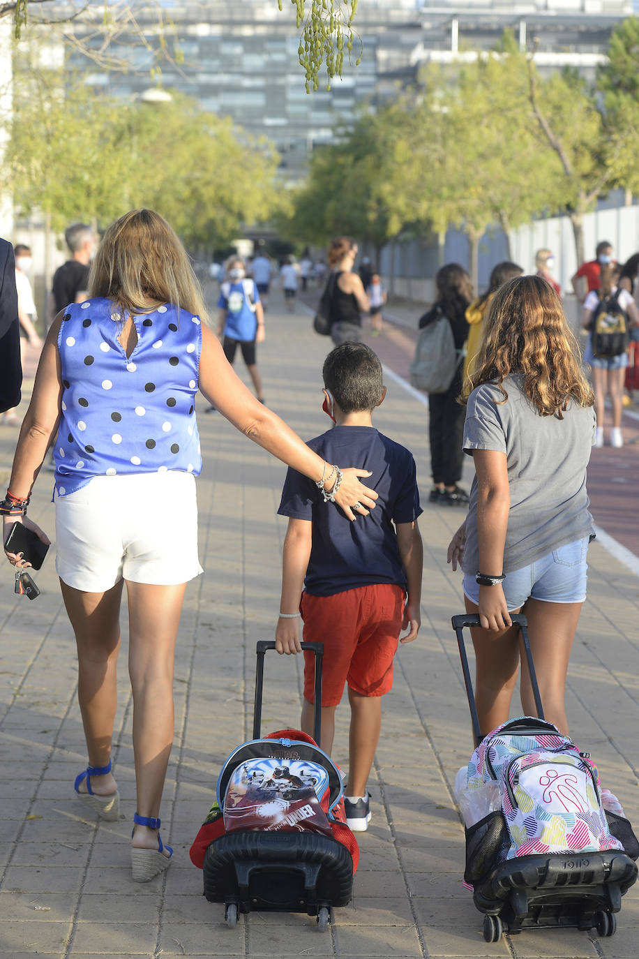 Fotos: La vuelta al &#039;cole&#039; en Murcia