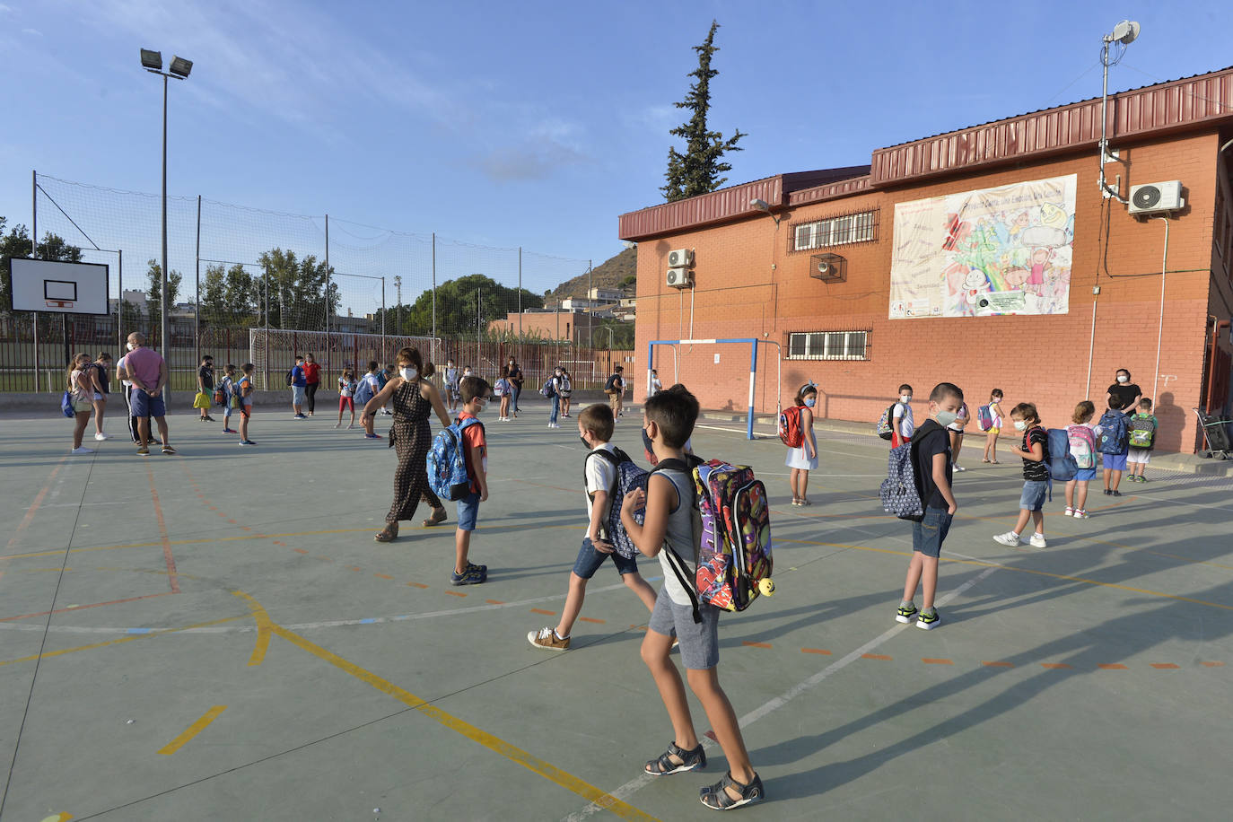 Fotos: La vuelta al &#039;cole&#039; en Murcia