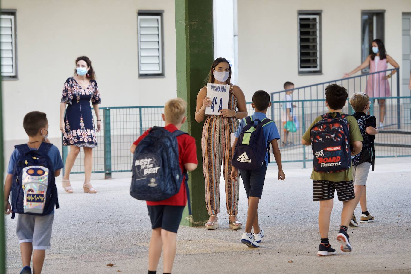 Fotos: La vuelta al &#039;cole&#039; en Murcia