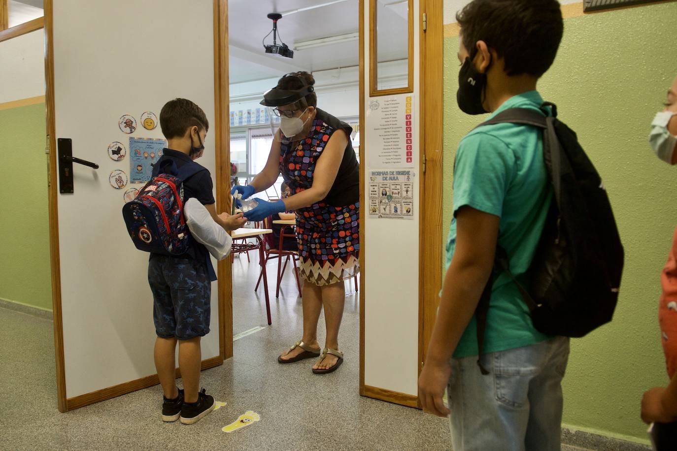 Fotos: La vuelta al &#039;cole&#039; en Murcia