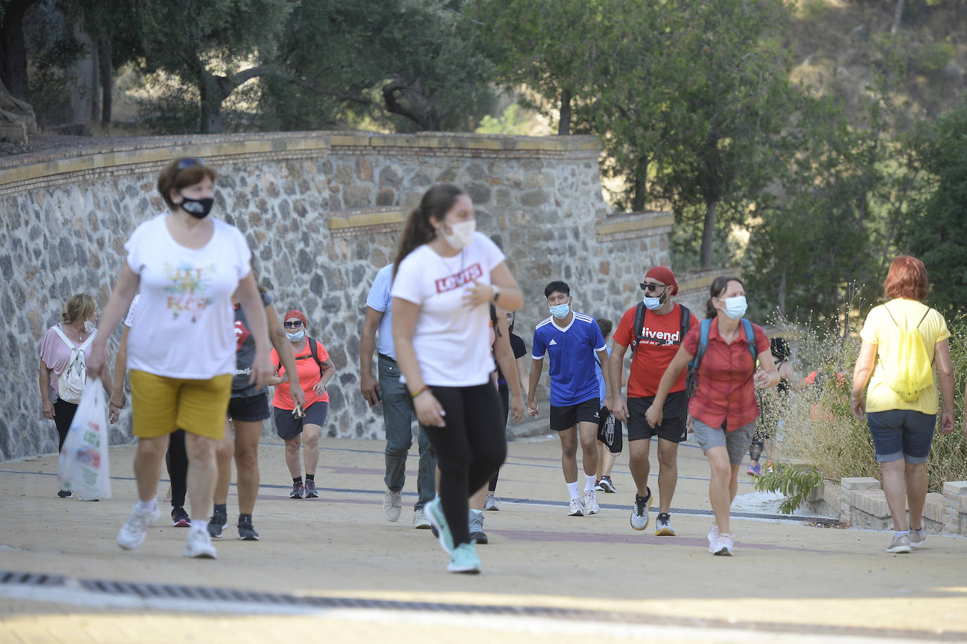 Fotos: Subida al santuario de La Fuensanta en el día de la romería