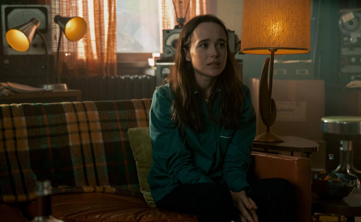 La actriz Ellen Page, protagonista de 'The Umbrella Academy'.