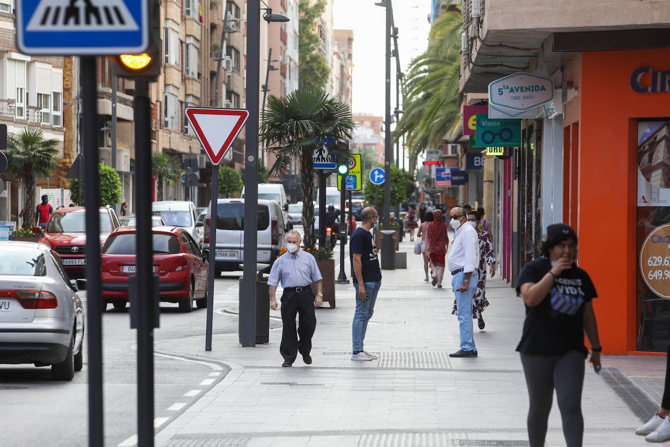 Fotos: La Comunidad confina el casco urbano de Lorca ante el descontrol de los contagios