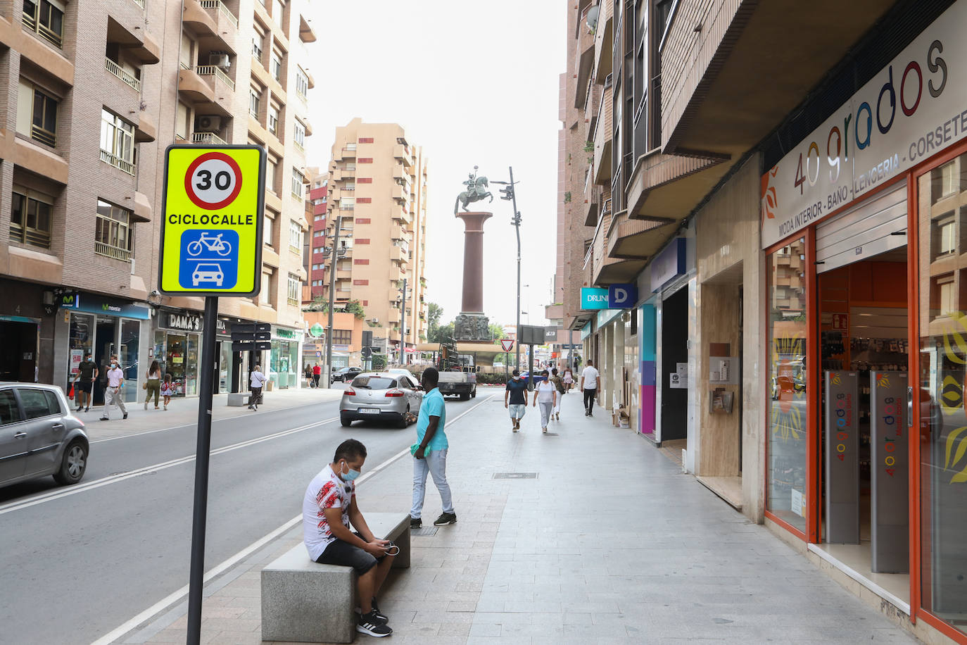 Fotos: La Comunidad confina el casco urbano de Lorca ante el descontrol de los contagios