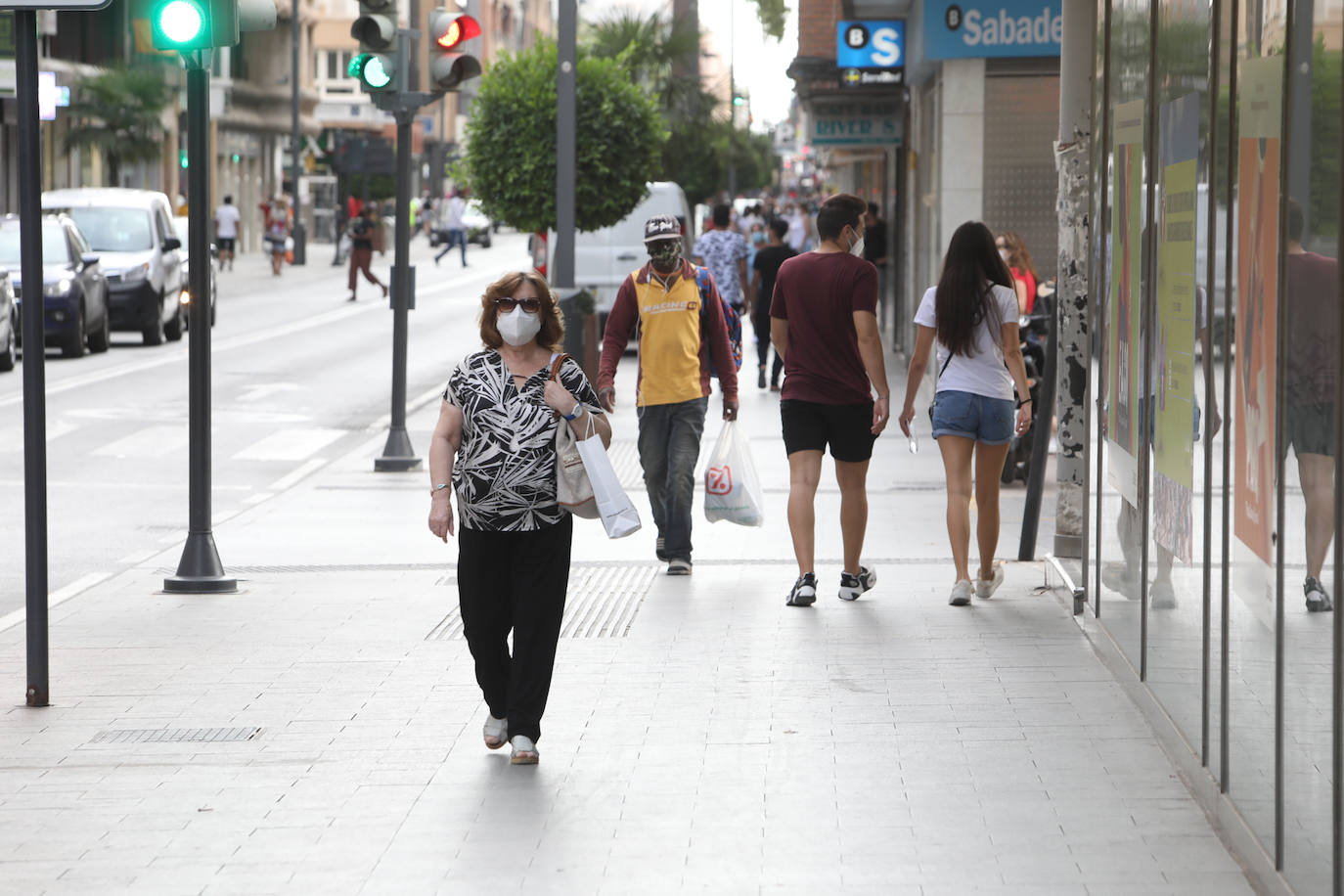 Fotos: La Comunidad confina el casco urbano de Lorca ante el descontrol de los contagios