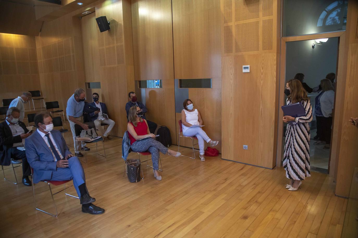 Fotos: Castejón descarta la Factoría y el Hospital Naval para ubicar la Ciudad de la Justicia