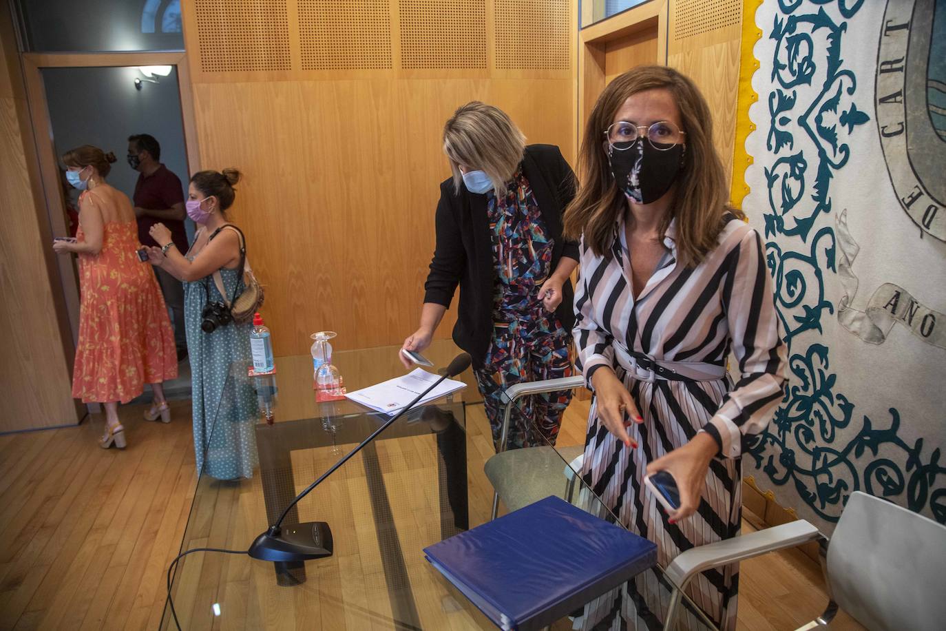 Fotos: Castejón descarta la Factoría y el Hospital Naval para ubicar la Ciudad de la Justicia