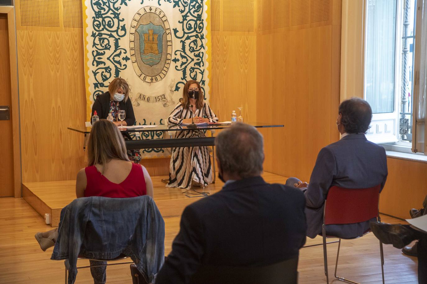 Fotos: Castejón descarta la Factoría y el Hospital Naval para ubicar la Ciudad de la Justicia