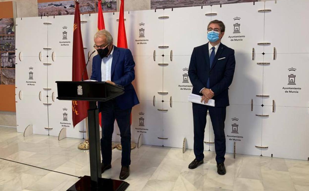 Felipe Coello, este viernes, en rueda de prensa.