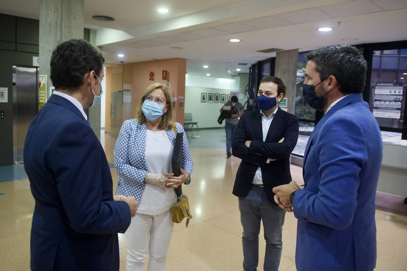 Fotos: Miras presenta un plan con 77 millones de euros «para dar una solución a las inundaciones»