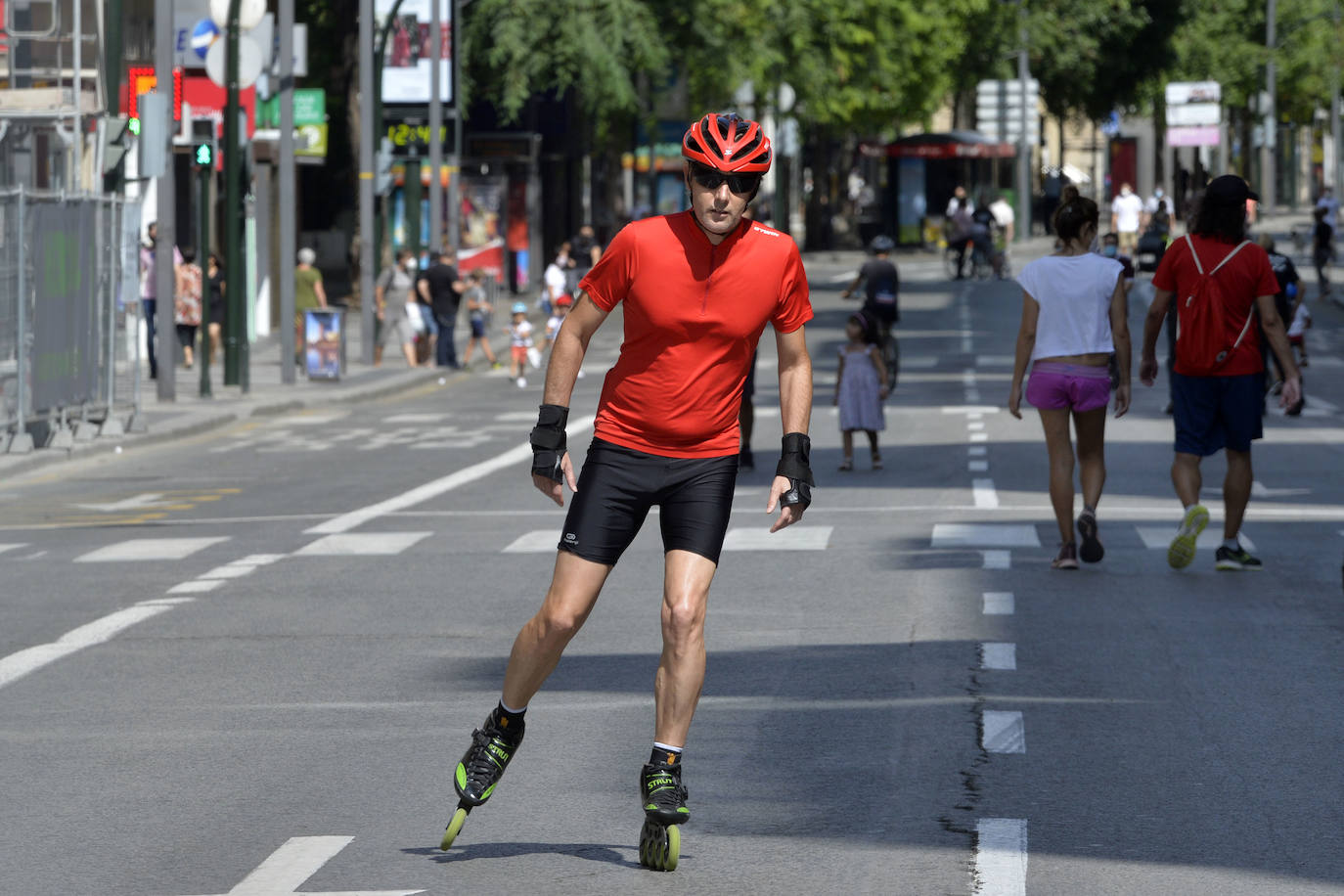 Fotos: Los murcianos toman la Gran Vía