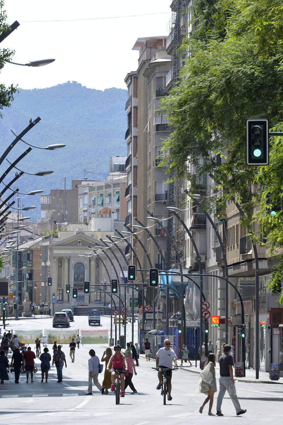 Fotos: Los murcianos toman la Gran Vía