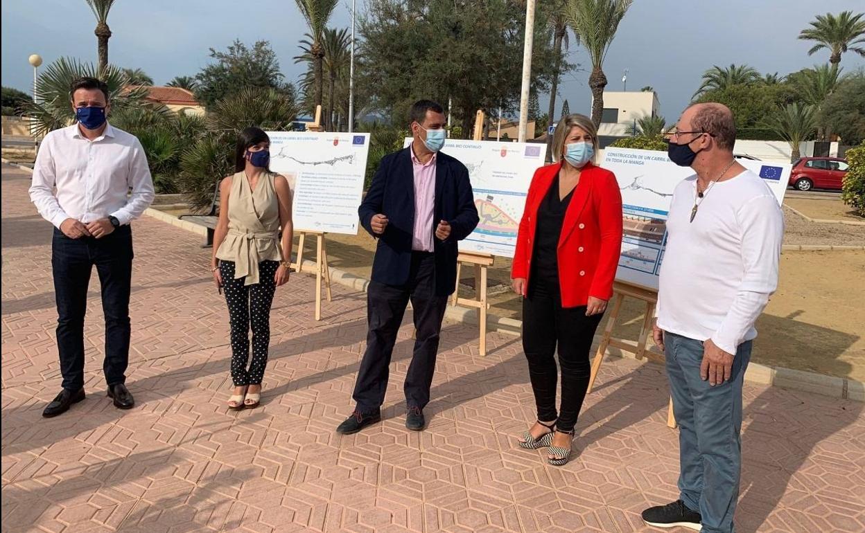 La Manga contará con un carril bici de 18 kilómetros que conectará Cartagena y San Javier