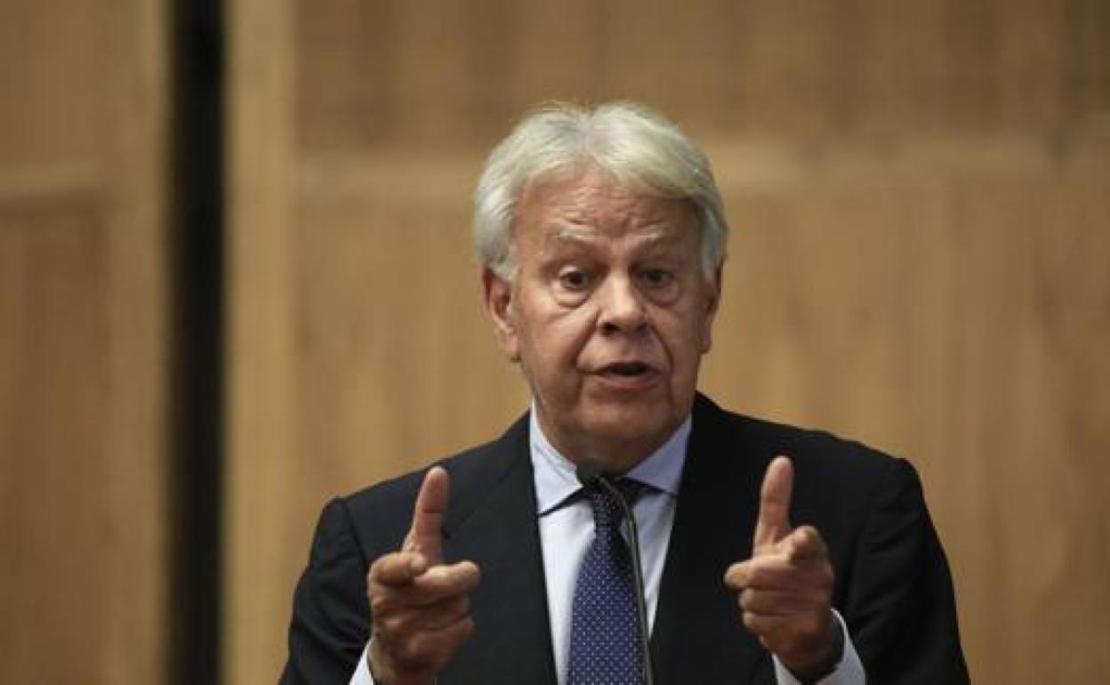 El expresidente del Gobierno Felipe González RC