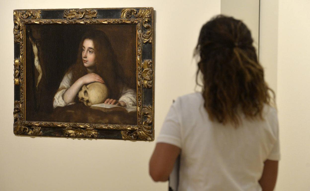 'María Magdalena penitente', pieza atribuida al entorno de Velázquez.