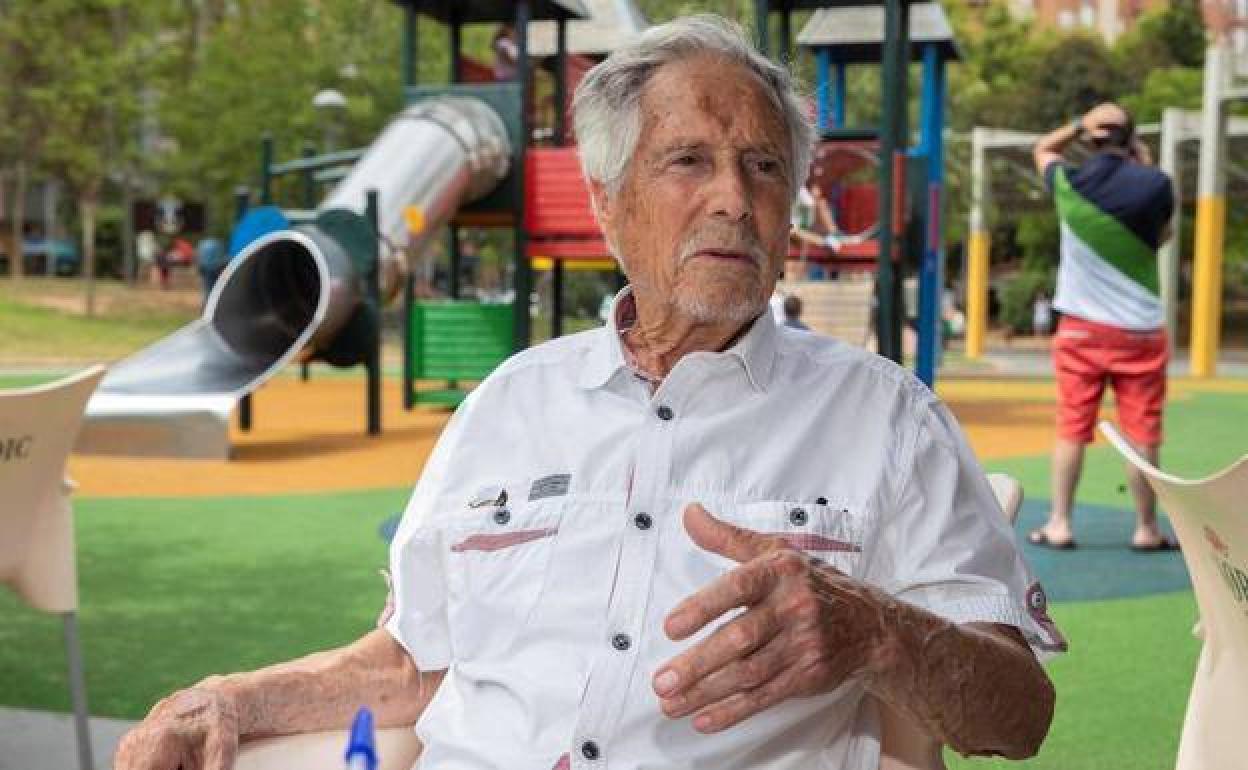 Vicente Moreda, el anciano de 87 años que denunció a su nieta por okupar su vivienda. 