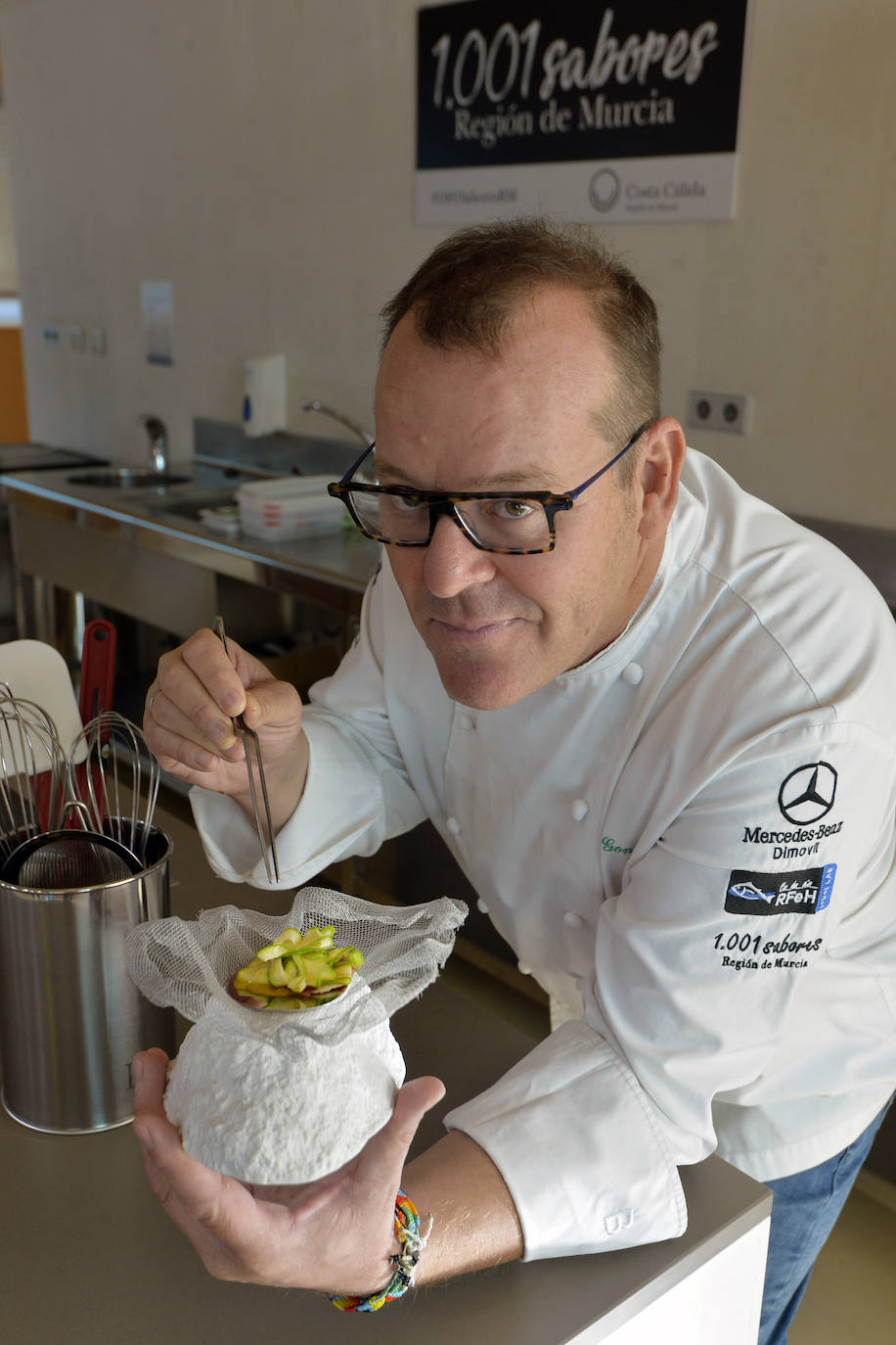 Fotos: Los chefs Pablo González y María Gómez presentan sus propuestas que serán expuestas en San Sebastián Gastronomika