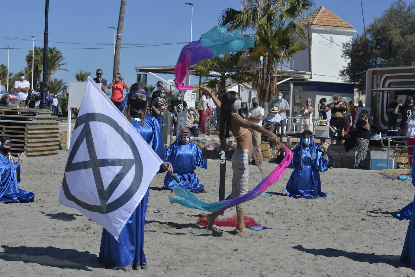 Fotos: Concentración en San Pedro en defensa del Mar Menor