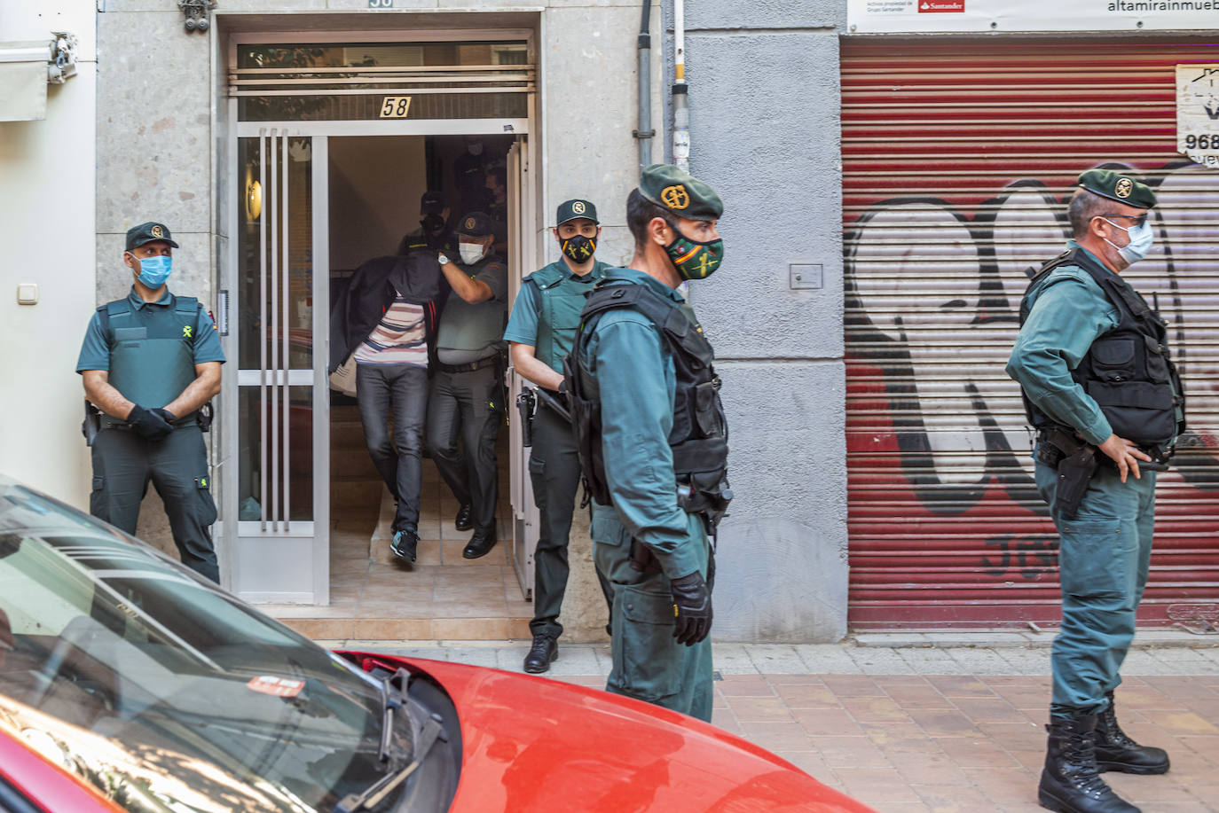 Fotos: Redada contra el crimen organizado en Murcia