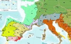 &#039;Mapa biogeográfico de Europa