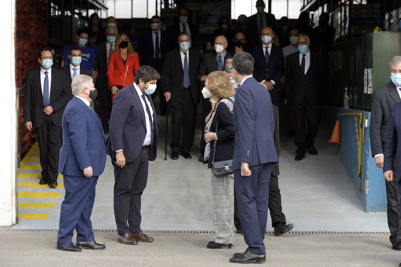 Fotos: La Reina Sofía visita el Banco de Alimentos del Sureste