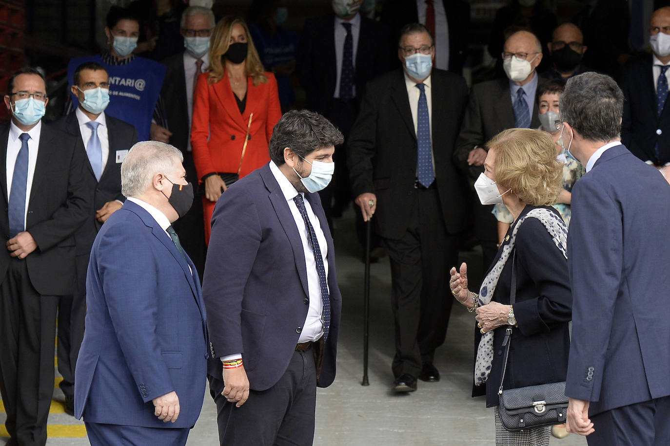 Fotos: La Reina Sofía visita el Banco de Alimentos del Sureste