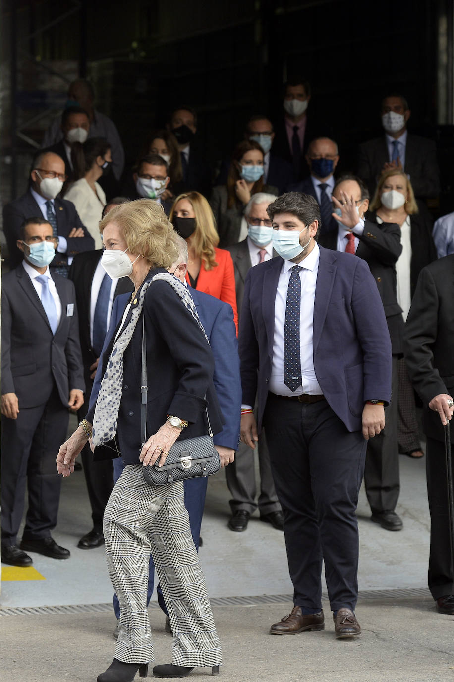 Fotos: La Reina Sofía visita el Banco de Alimentos del Sureste