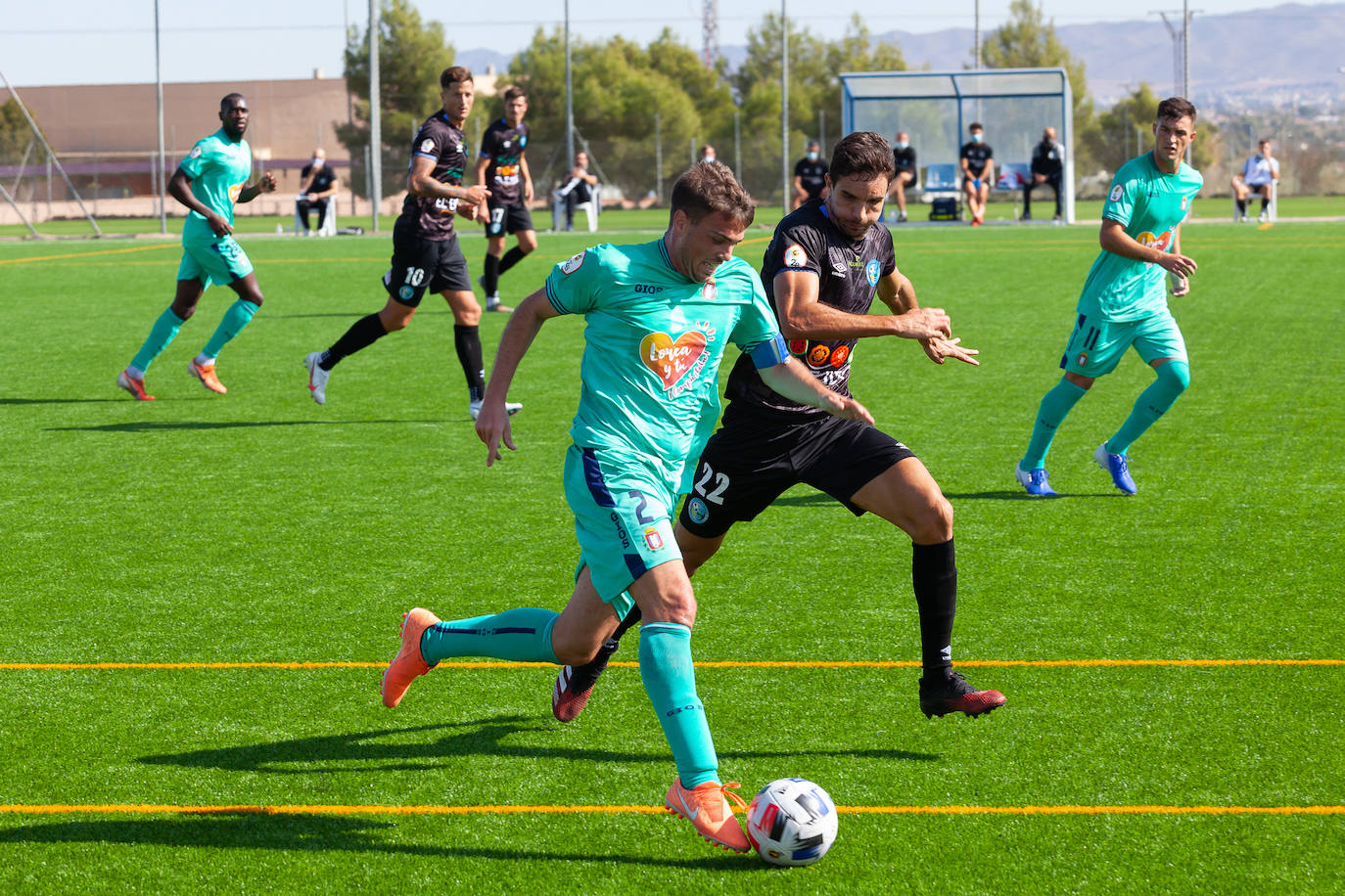 Fotos: El Lorca Deportiva empata 2-2 ante el CD El Ejido