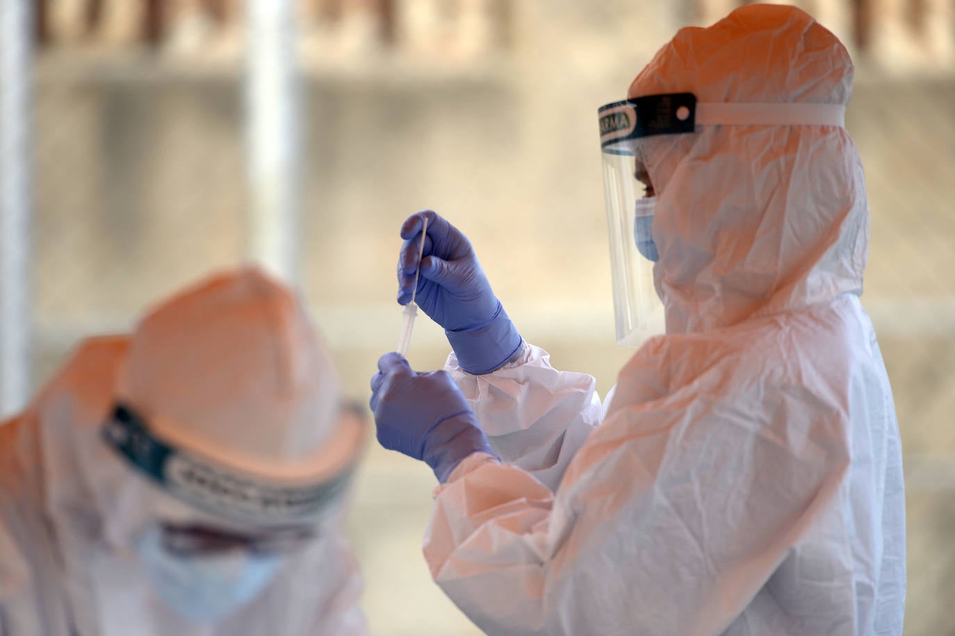 Fotos: A la caza del virus en Totana