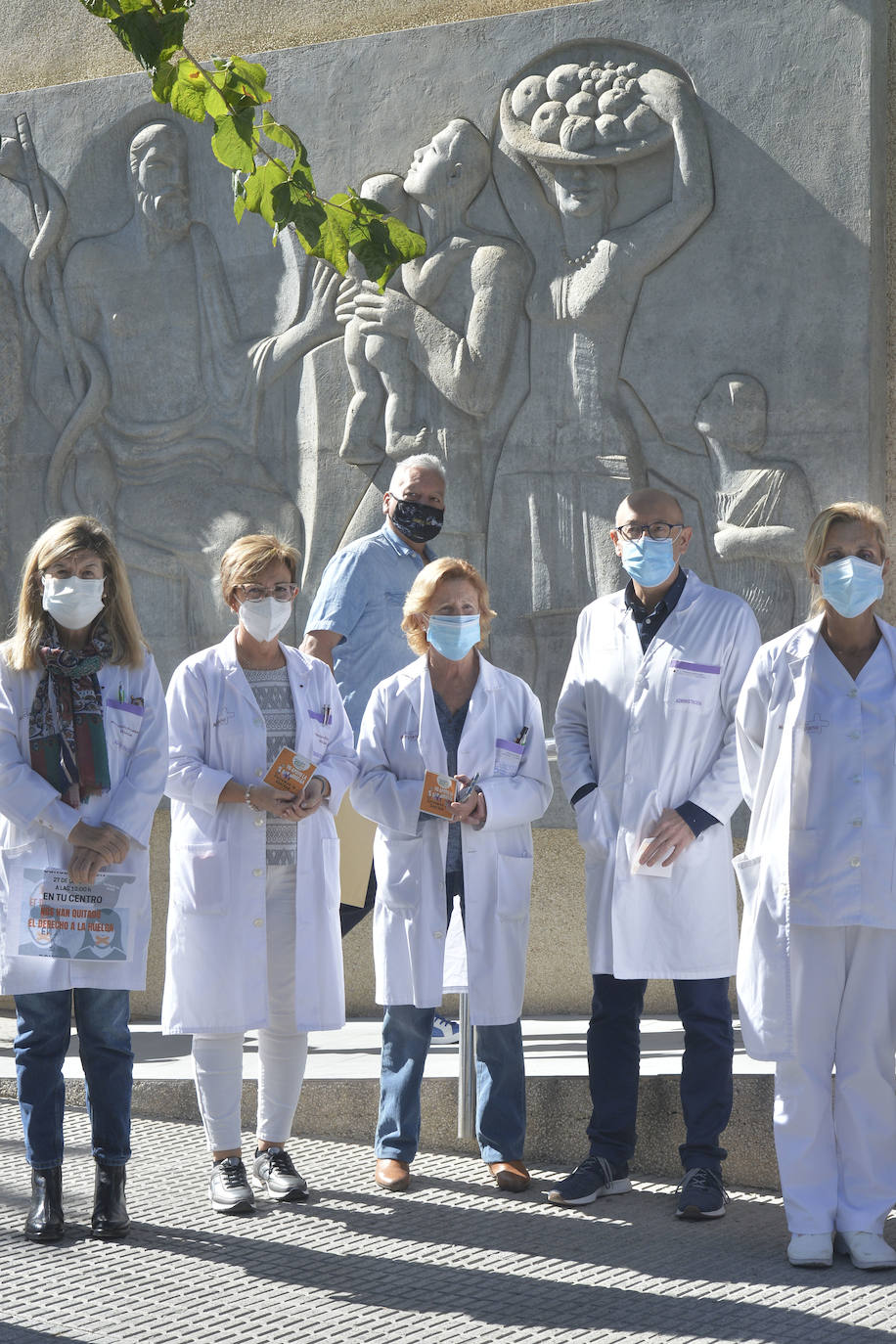 Fotos: Huelga de los médicos en el centro de salud de San Andrés por la crisis del coronavirus en la Región
